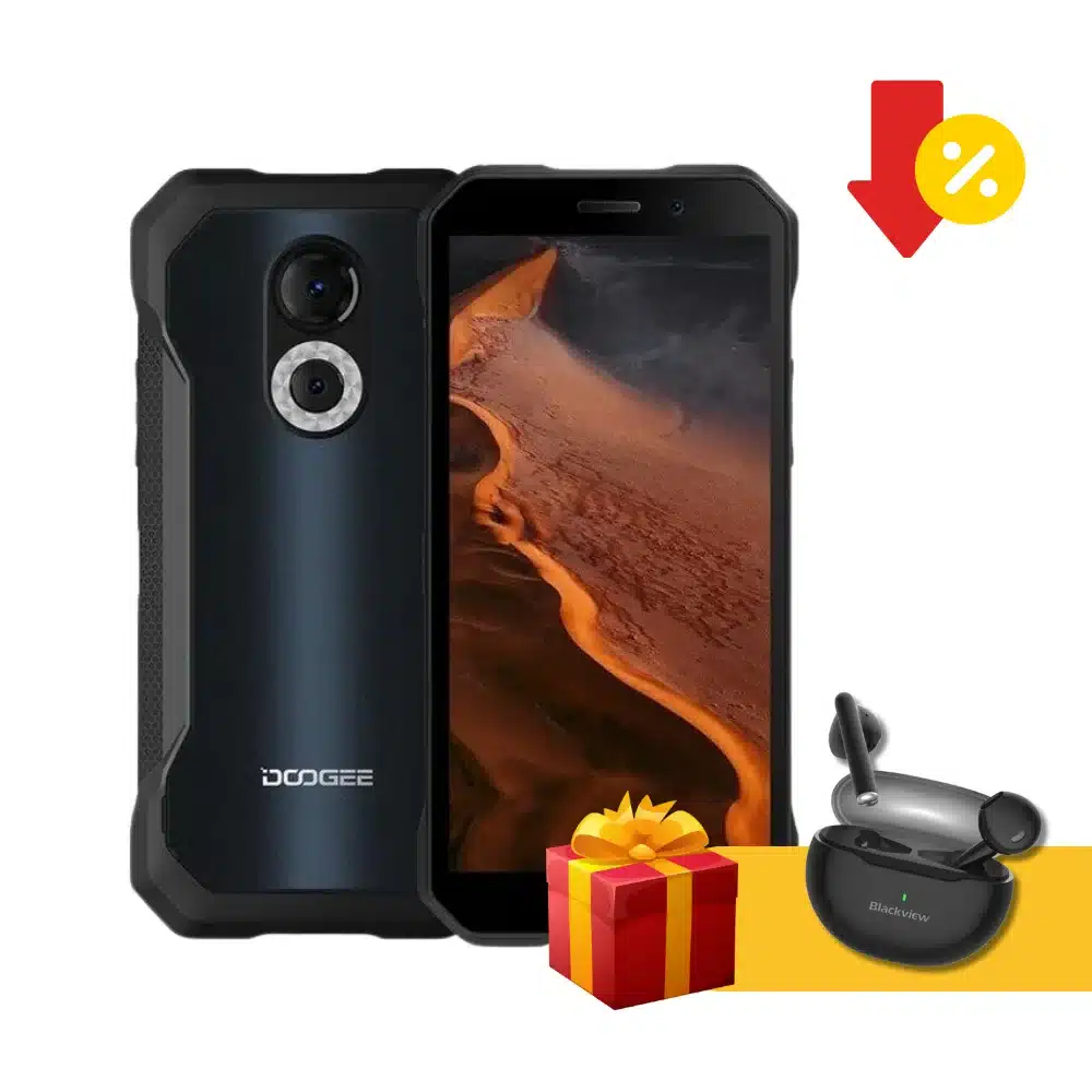 Doogee S61 Pro | 8 GB RAM + 128 GB ROM | + GIFT - Blackview Deutschland®