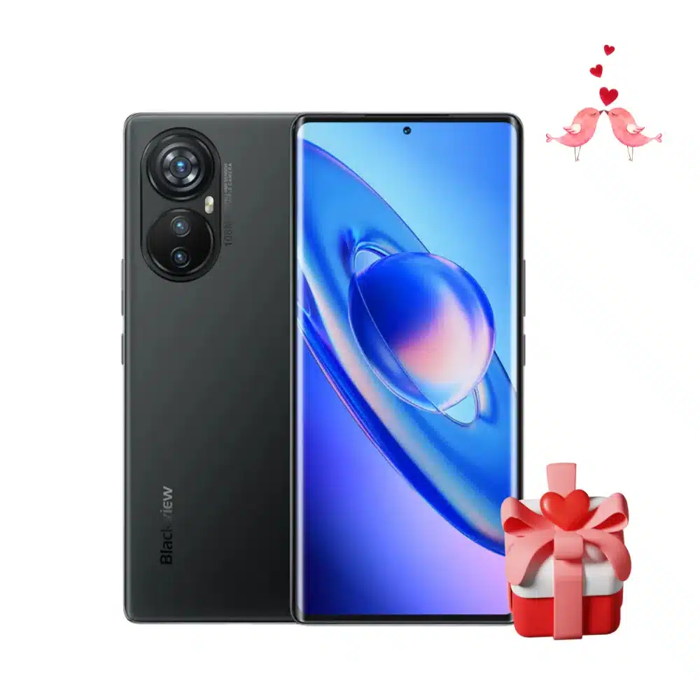 AQGG Custodia + Vetro Temperato per Blackview A200 PRO (6.67) Cover Case Black TPU Morbido Silicone Bumper -Protezioni per Lo Schermo - XT28