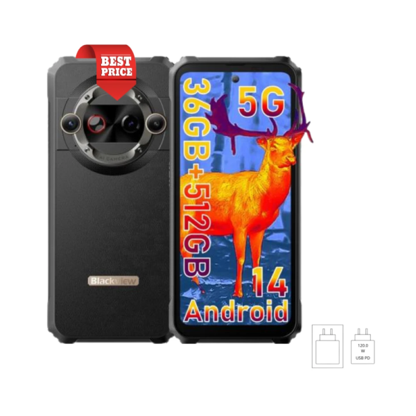 Blackview BL9000 Pro - 5G | 36 GB RAM (12GB + 24 GB) 512 GB ROM
