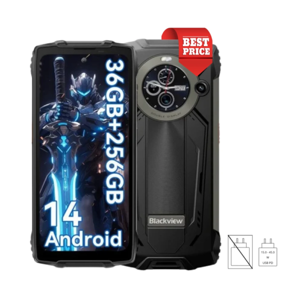 Blackview BV8200 | 36 GB RAM 256 GB ROM - Helligkeit AI Flashlight
