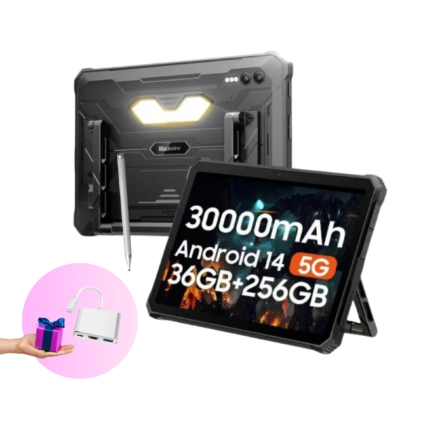 Blackview Active 10 Pro 5G Tablet - Taschenlampe | 36 GB RAM 256 GB ROM
