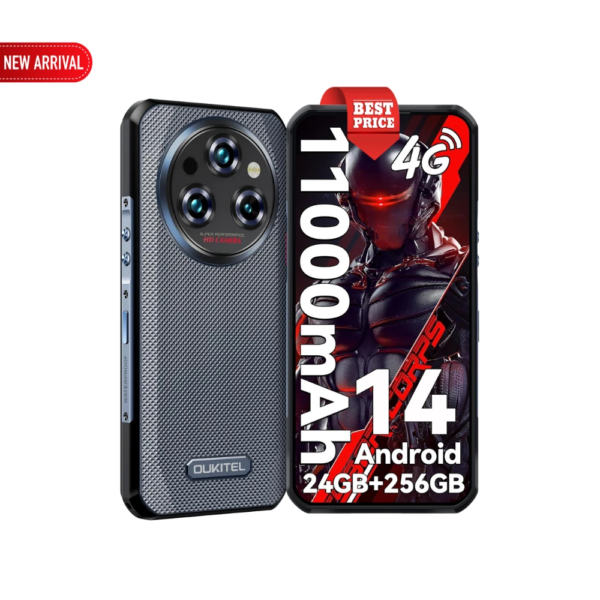 OUKITEL WP35 S | 24 GB (6 GB + 18 GB) RAM | 256 GB ROM 