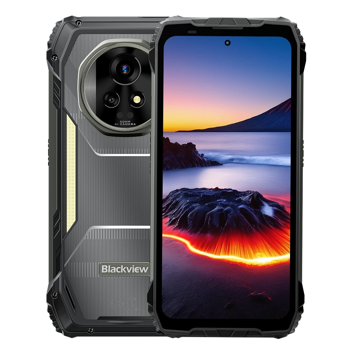 Blackview Xplore 2 mit integriertem Projektor. ESIM