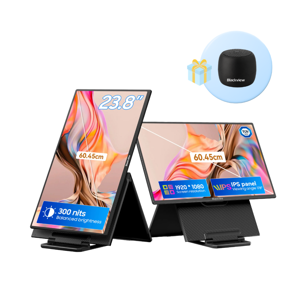 Blackview Table 10 | Tragbarer Monitor 23,8