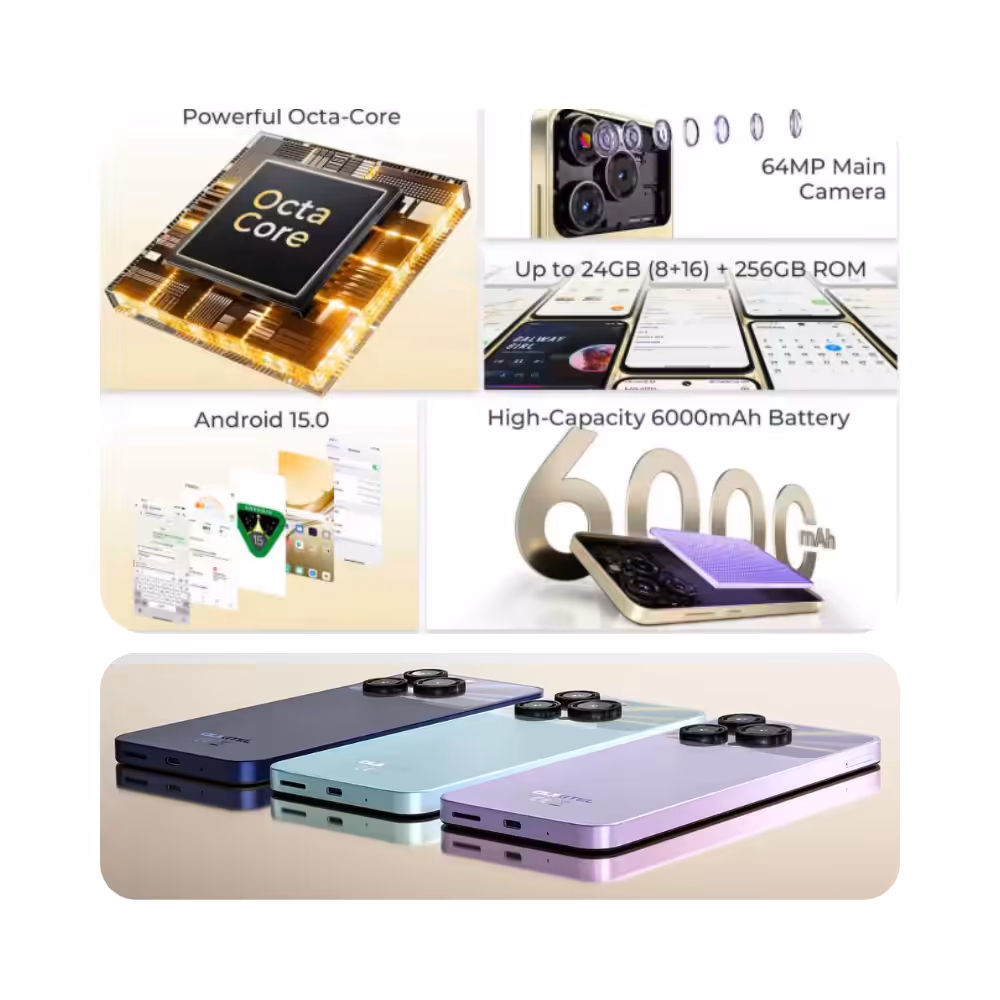 Oukitel C69 8GB/256GB Smartphone 7,2" 120Hz 64MP 6000mAh – Bild 10