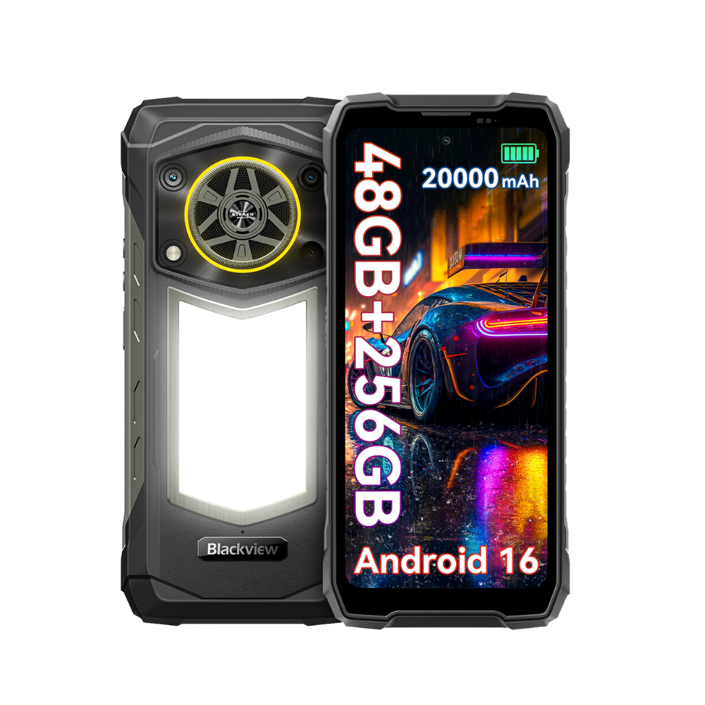 Blackview ROCK 5 | Leistungsstarke Taschenlampe und großer Akku