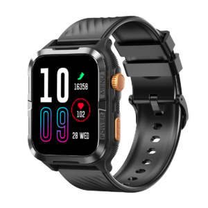 Blackview W10 Pro – Smartwatch mit LED-Taschenlampe - Schwarz