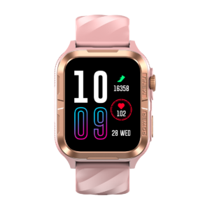 Blackview W10 Pro – Smartwatch mit LED-Taschenlampe - Rose