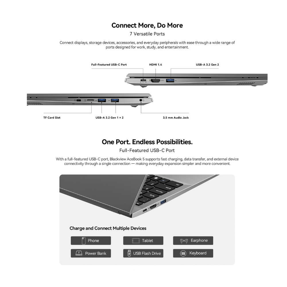 Blackview Acebook 5: Portátil 15" – Bild 9