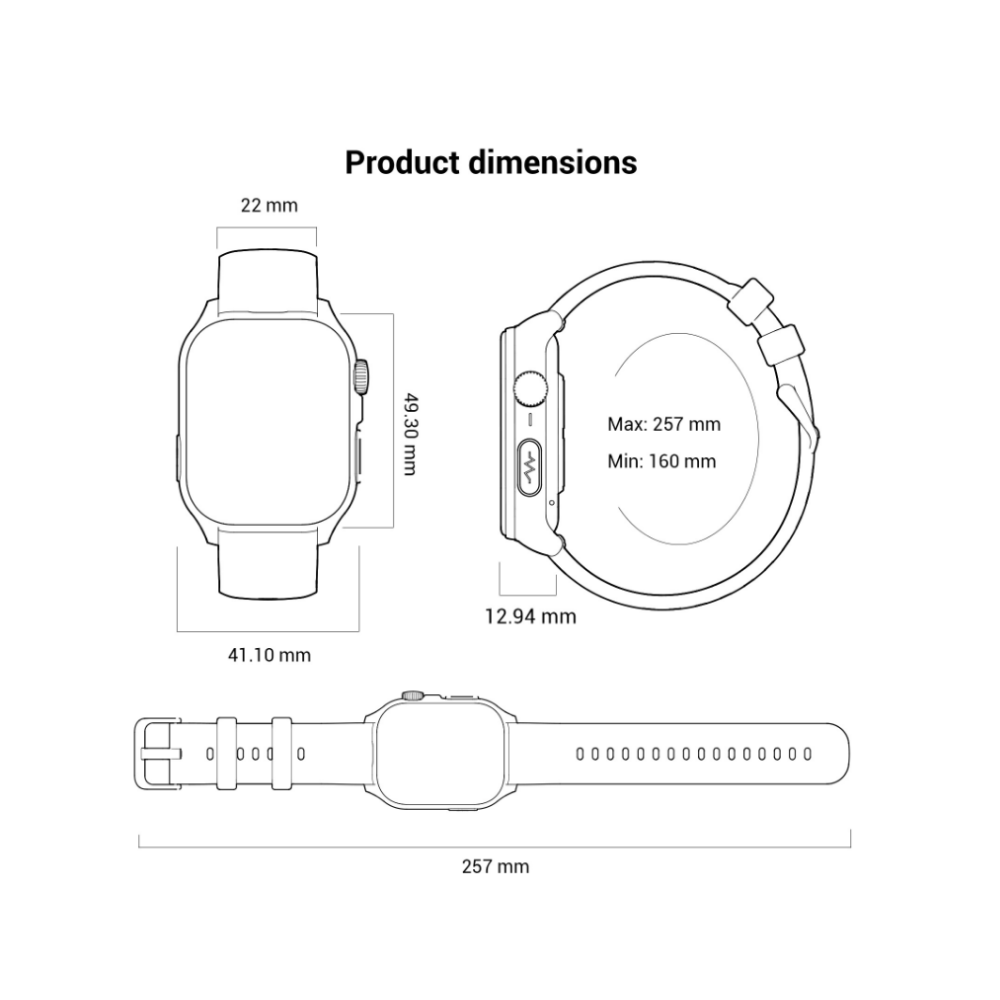 Blackview R70 - Smartwatch – Bild 2